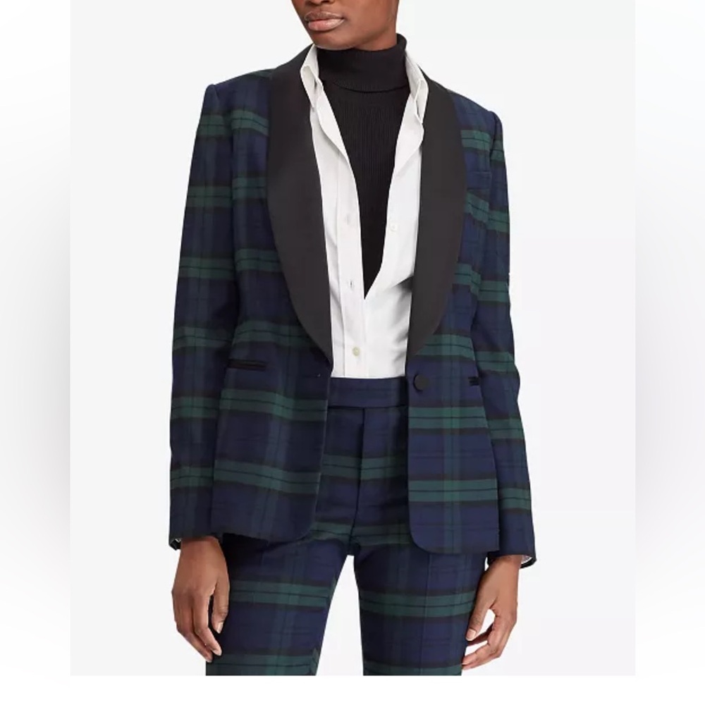 Lauren by Ralph Lauren tuxedo blazer